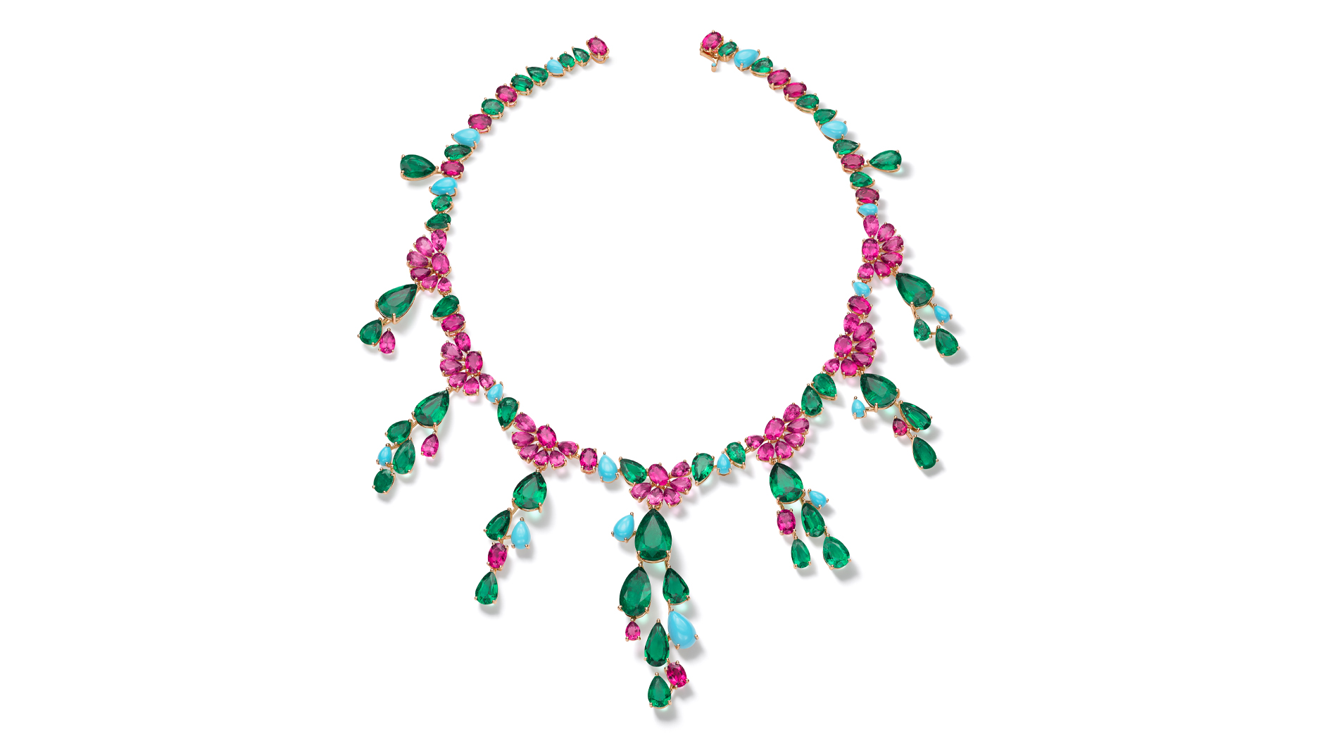 Chopard emerald necklace hotsell